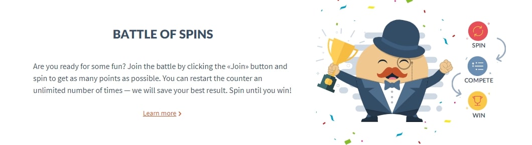 Mr Bet Casino Battle of Spins